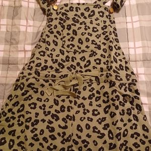 Lulu's Leopard Print Overalls